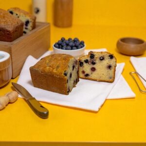 Gluten Friendly Lemon Blueberry Loaf