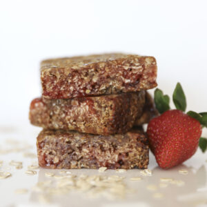 Strawberry Oat Bars
